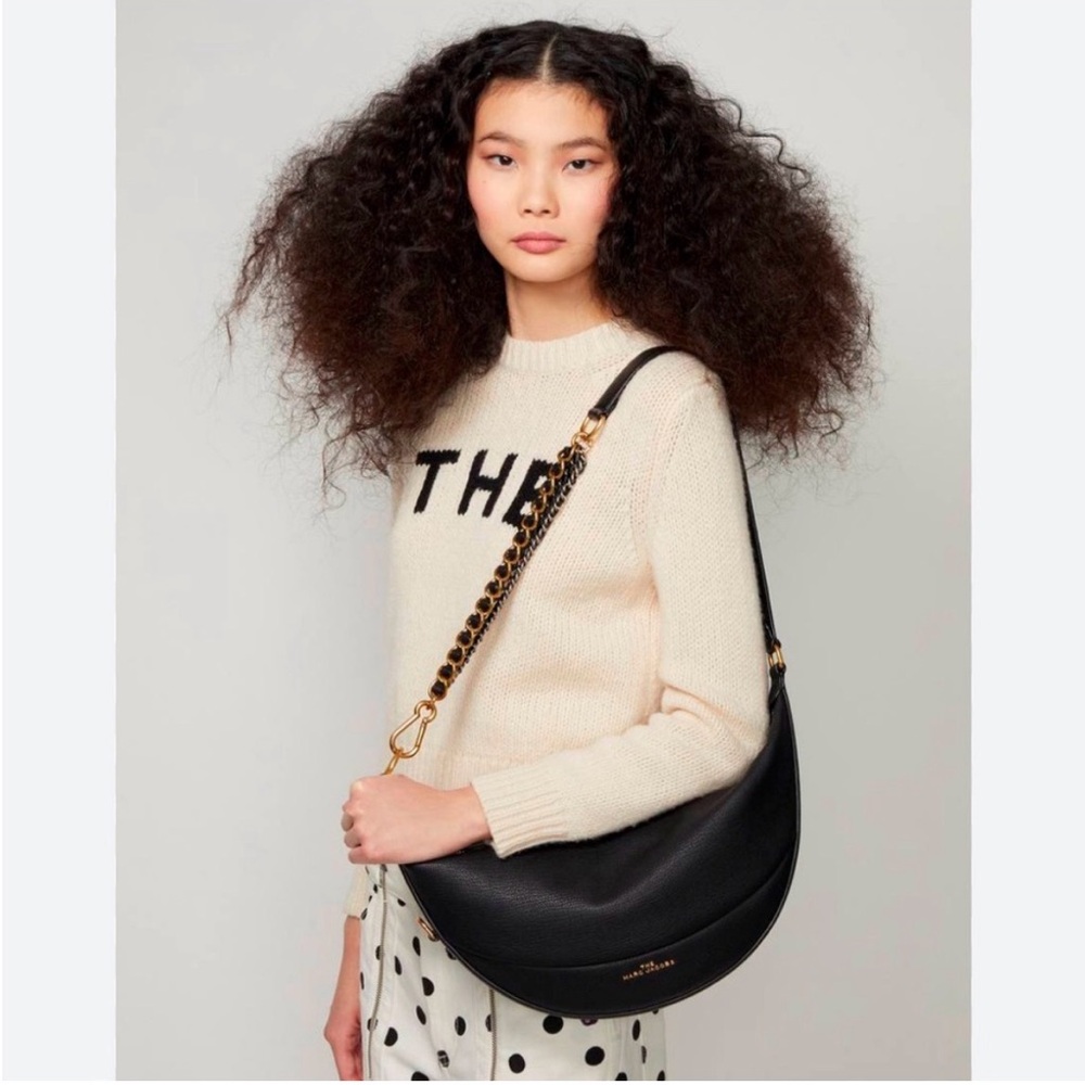 Marc Jacobs Black 
The Eclipse Leather Shoulder Bag